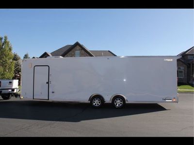 2021 All aluminum Enclosed Trailer (Solar equipped)