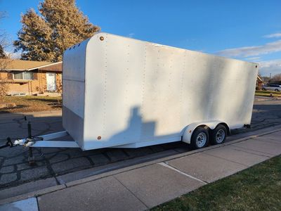 enclosed cargo trailer
