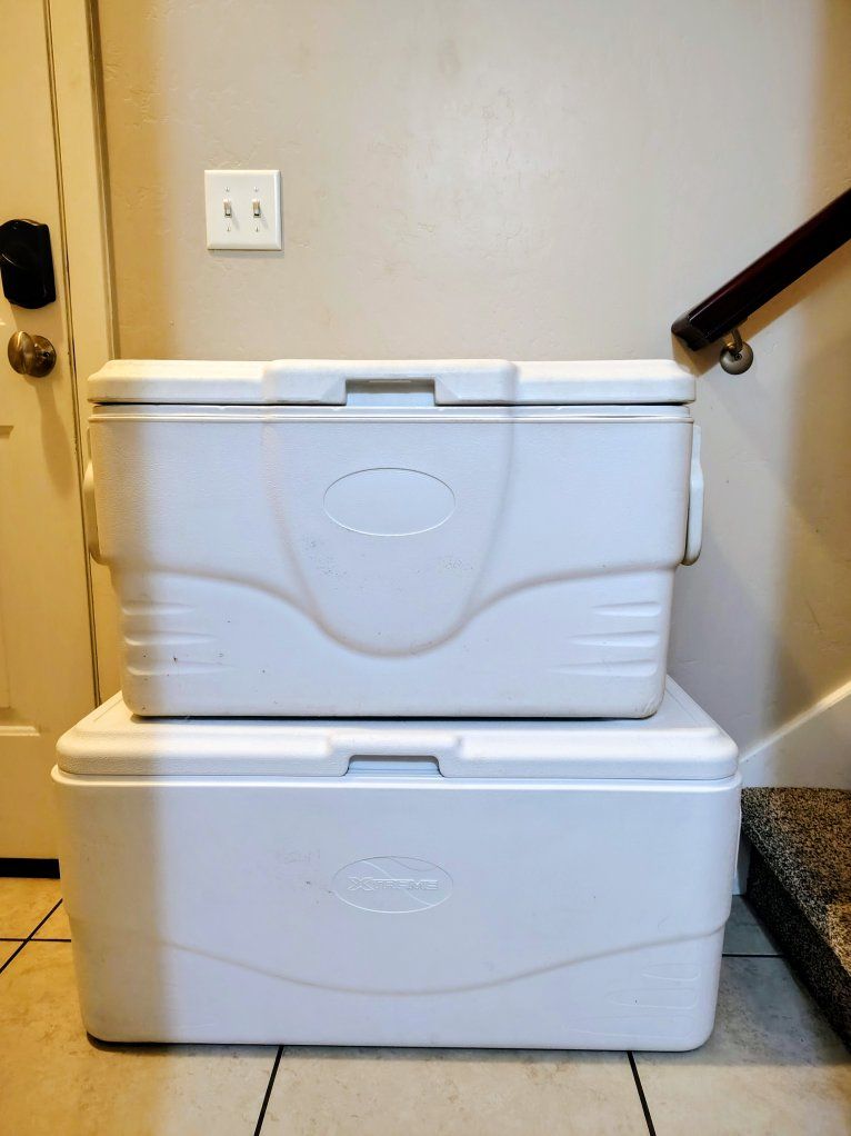 Coleman Xtreme Coolers 100qt and 70qt