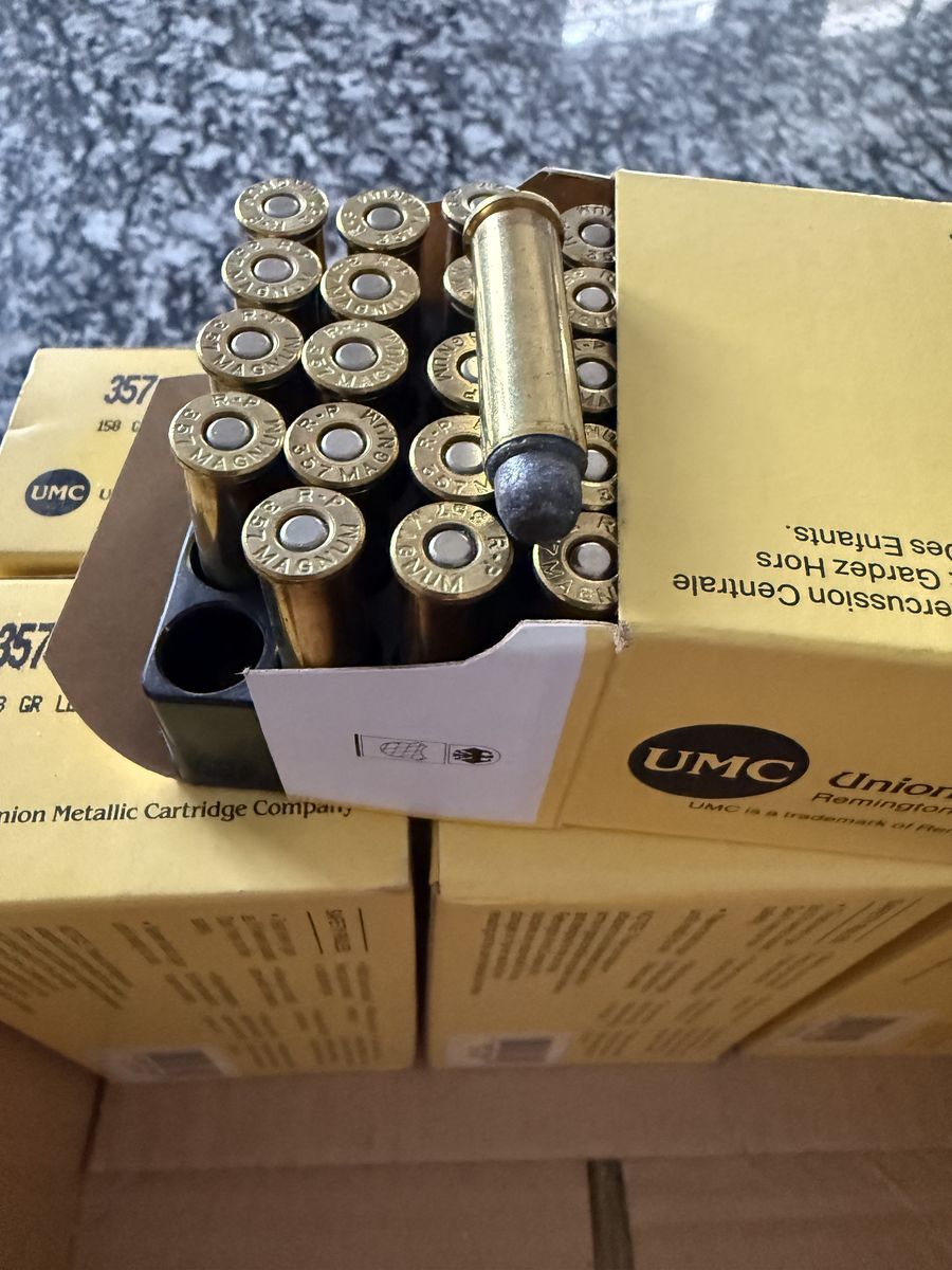 UMC .357 MAG 158 GR. Lead Semi-Wadcutters 350 rounds