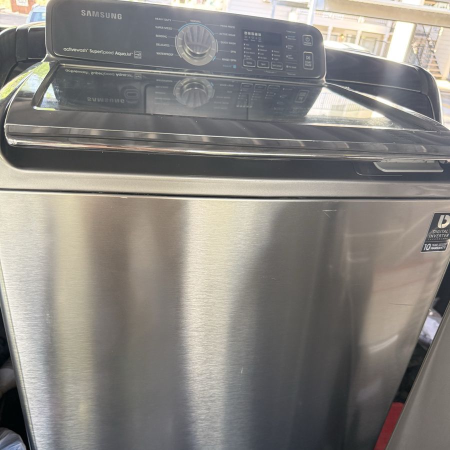 Samsung washer waterjet and gas dryer