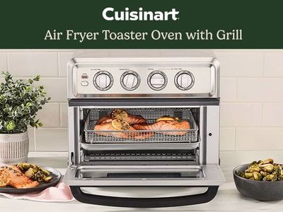 Cuisinart Air Fryer Toaster Oven with Grill - TOA-70NAS - Non-Toxic