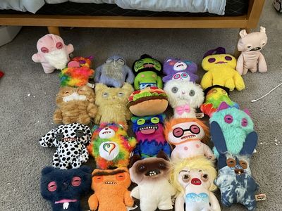 Fuggles Plush Toys Lot - Assorted Ugly Dolls Monsters Stuffed Animals