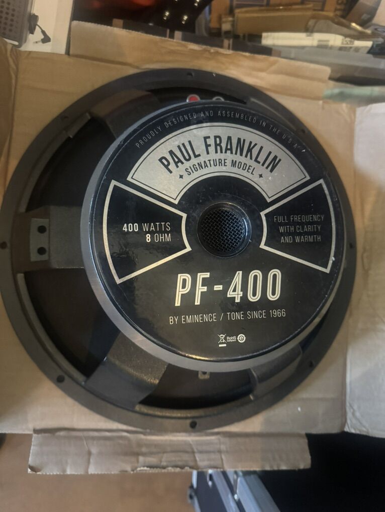 P Franklin PF-400 15 8 ohm 400w Amplifier Speaker