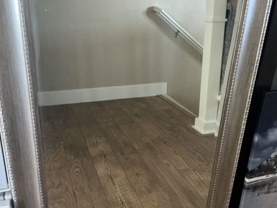 Large Silver Wood-Framed Wall Mirror – 43.5 x 31.5