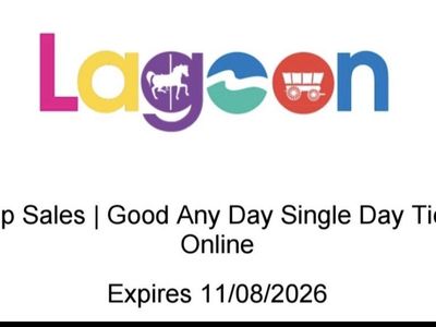 Lagoon ticket