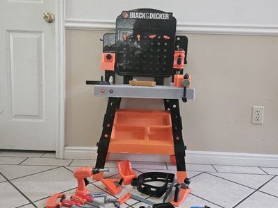Black & Decker Kids Workbench & Tool Set - Complete Pretend Play Toy Workshop