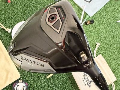 New 2026 Callaway Quantum Max 10.5* Driver Stiff