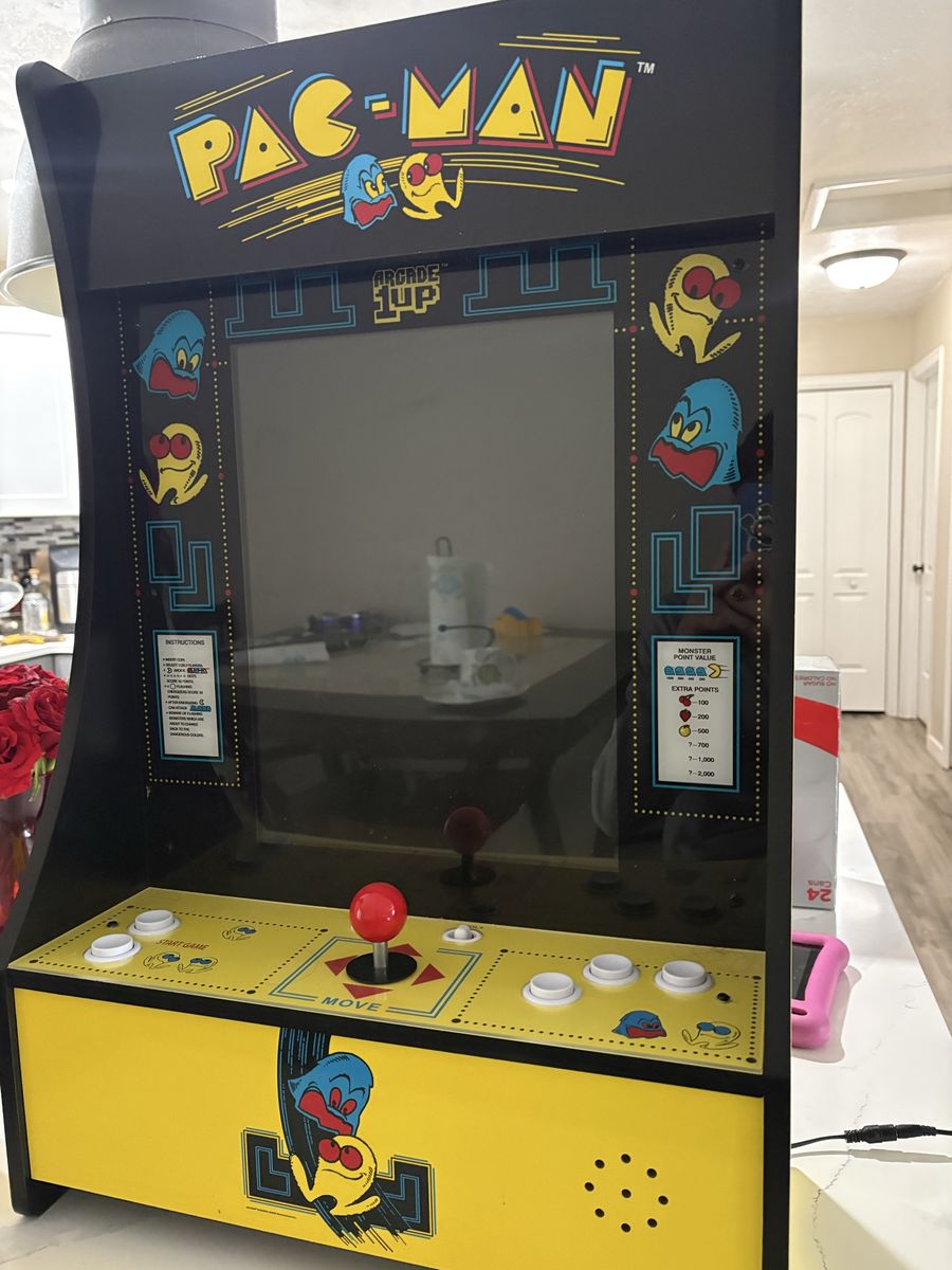 1up pac man machine