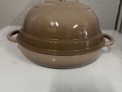 Brand New 6 QT Enameled Cast Iron Bread Oven – Mocha