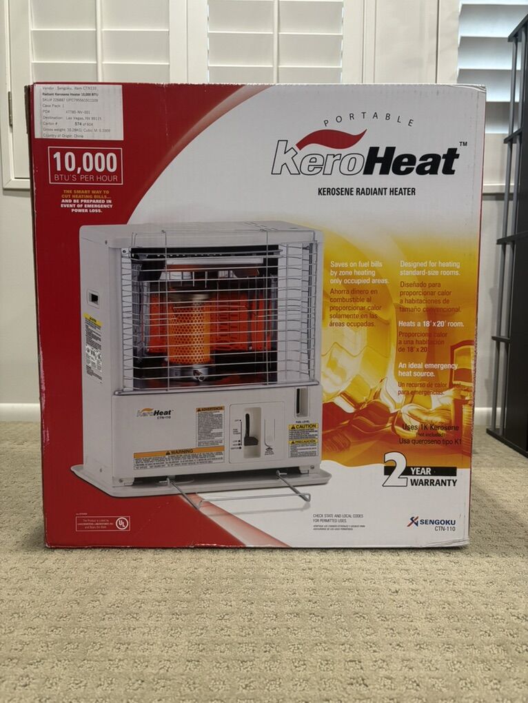 KeroHeat Kerosene Radiant Heater