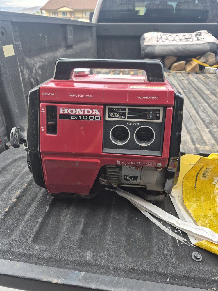 Honda ex1000 generator