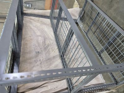 metal shelving