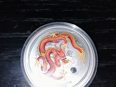 Year of Dragon Perth mint super rare 2oz coin