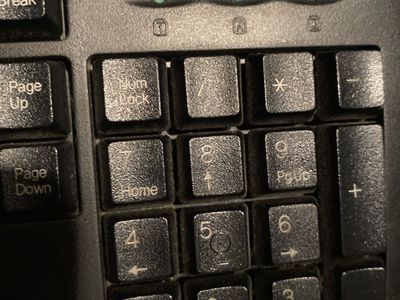 COMPUCESSORY Standard Keyboard Model 30221 Black Wired Full-Size