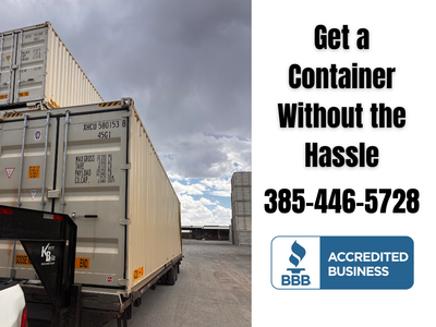 40' Used Shipping Container – Warehouse & Inventory Storage – Available Now