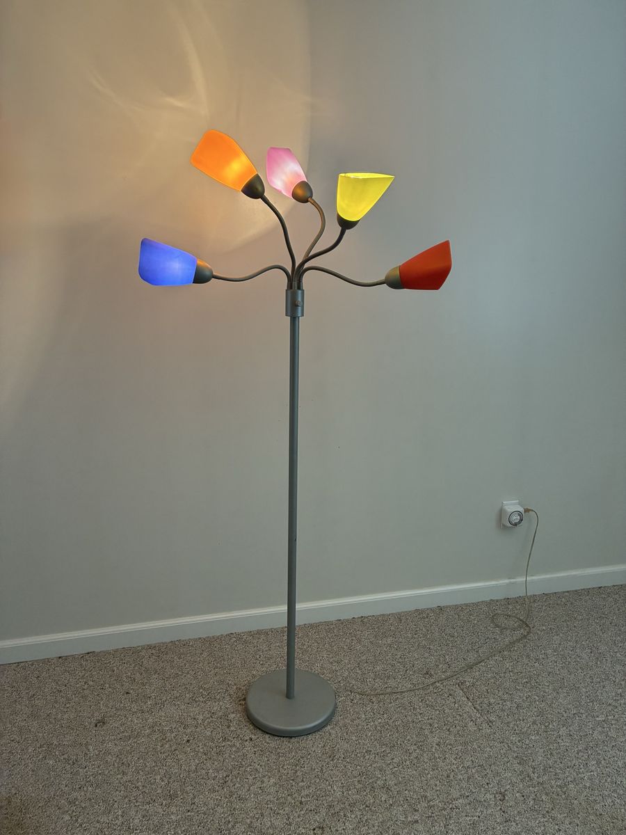 5 Light Medusa Floor Lamp