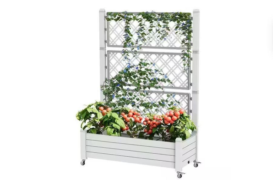 NEW! Outdoor Plastic Raised Garden $75 OBO