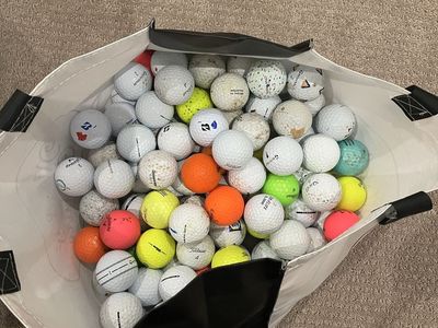 Golf balls $2 a ball.