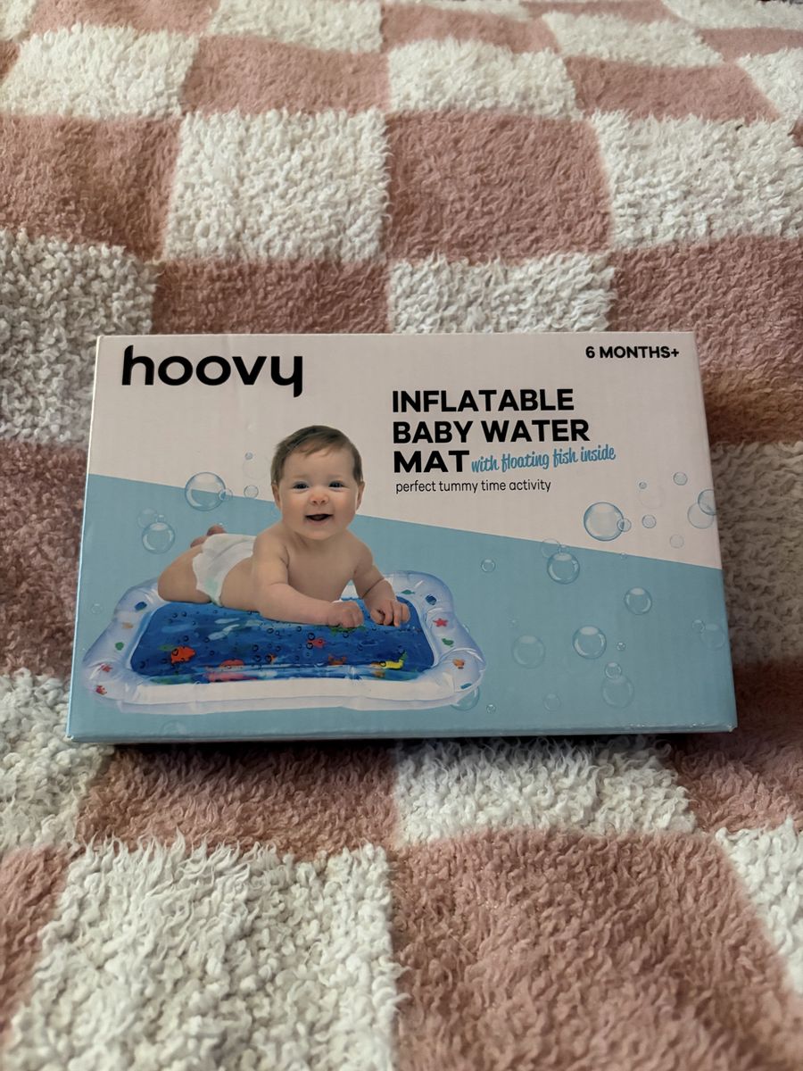 Hoovy Inflatable Baby Water Mat Tummy Time Activity 6 Months+