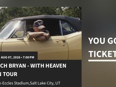 Zach Bryan: With Heaven On Tour Tickets - 3 Tickets, Aug 7, Rice-Eccles Stadium, Sec E40, Row 61
