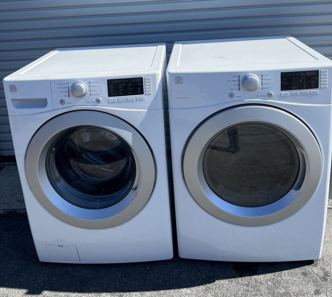 Stackable Kenmore By LG Washer & Gas Dryer Set, Free Delivery.