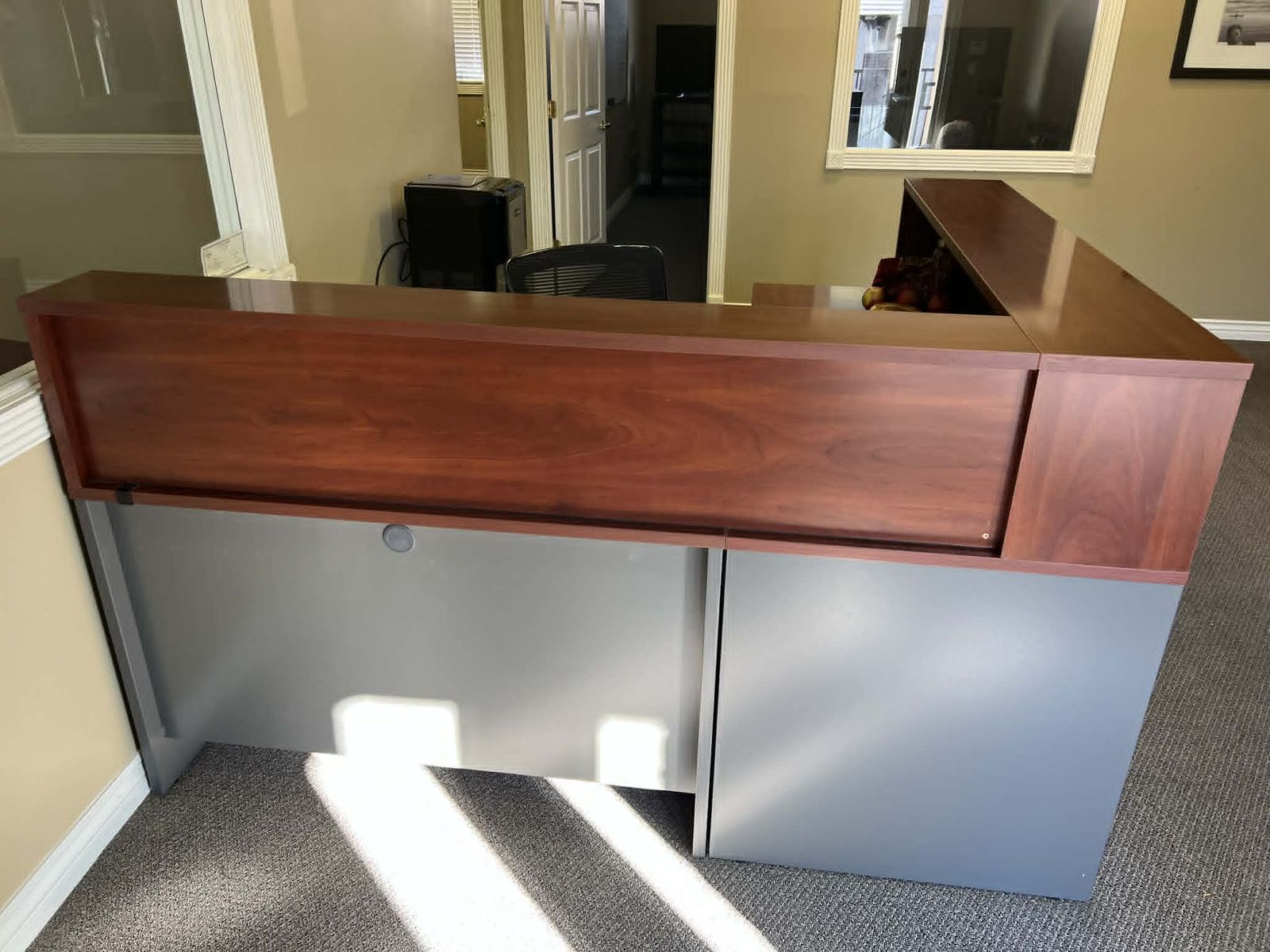 Bush Business Furniture Series C Reception Desk