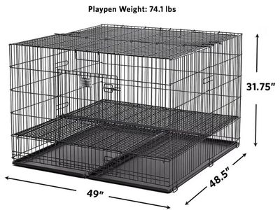 48” Puppy Playpen by MidWest Homes for Pets