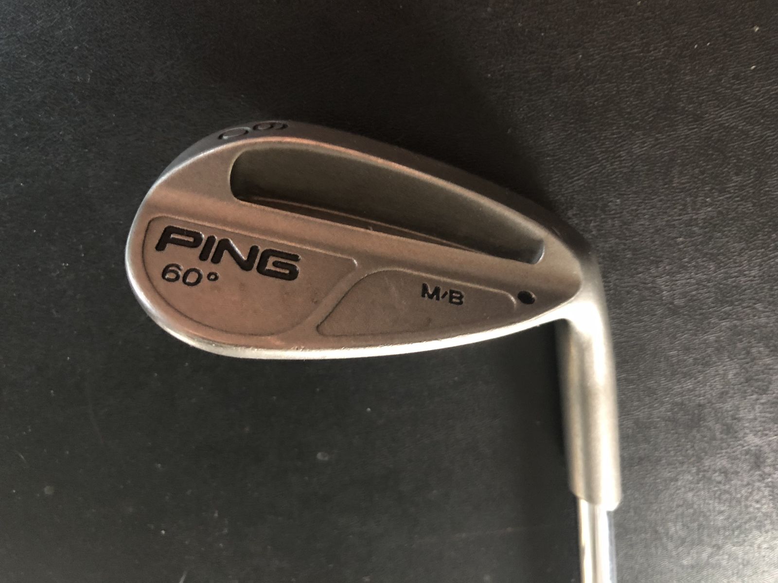 Ping MB Lob Wedge Golf Club Black Dot