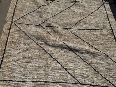 Crate & Barrel 100% Jute Rug - 6'x9'