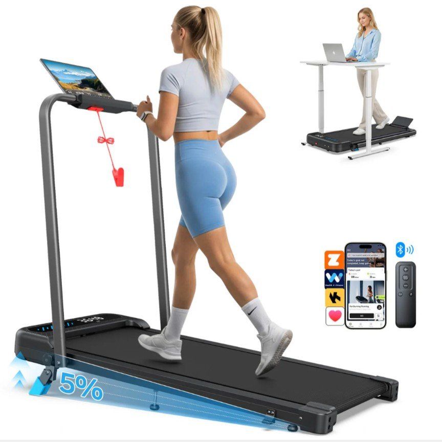 WellFit TM037 Folding Treadmill With Incline