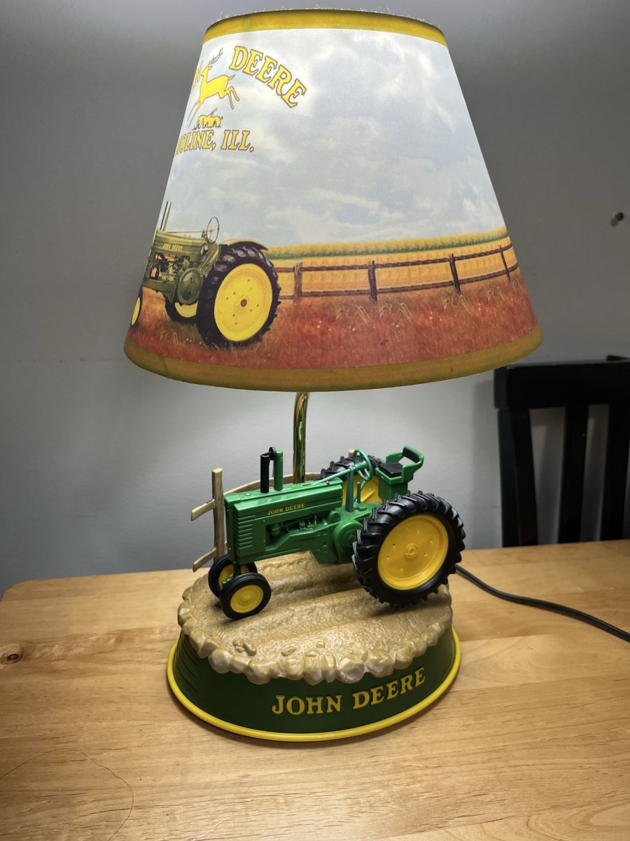 Table Lamp 1999 John Deere