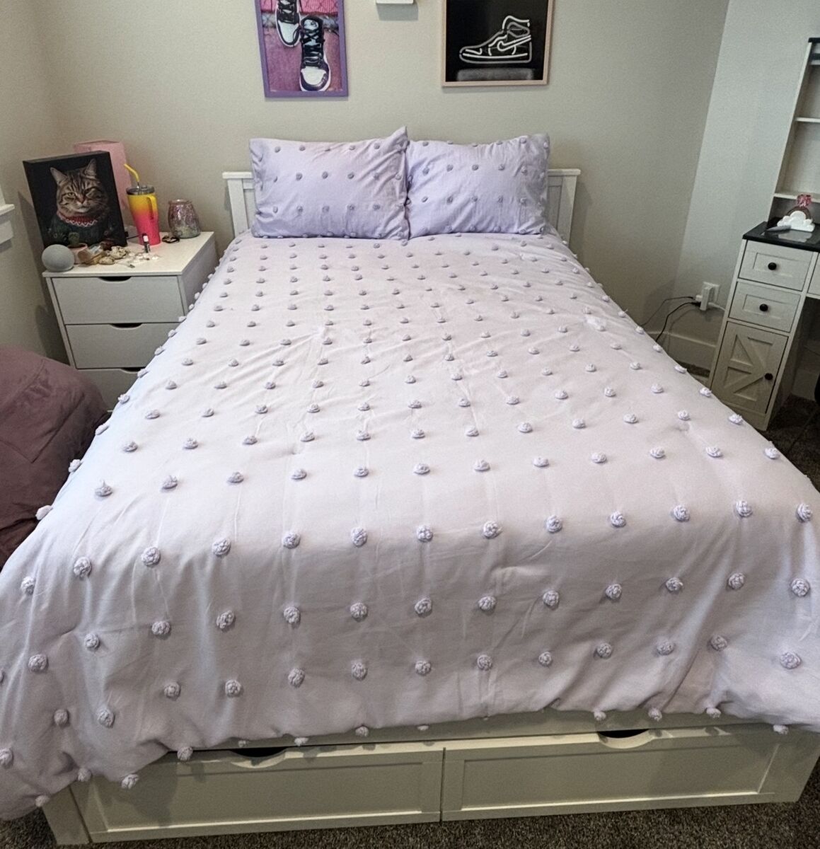 Batur Full Platform Bed Frame