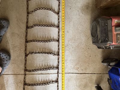 ATV or lawn tractor tire chains