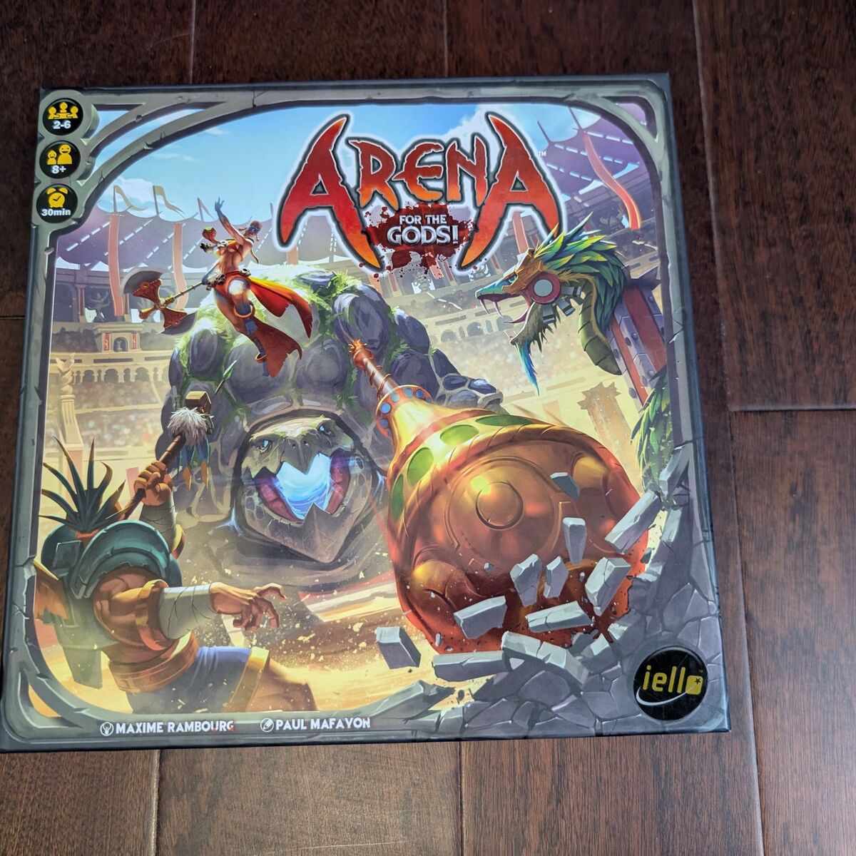 Arena for the Gods board game