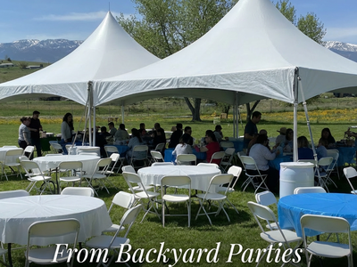 Tables & Chair Rentals for Parties & Events | Northern Utah