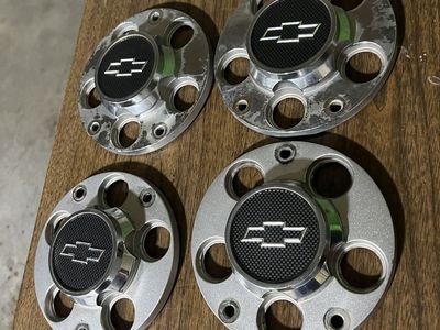 Center rim covers for Chevy 5x115 mm