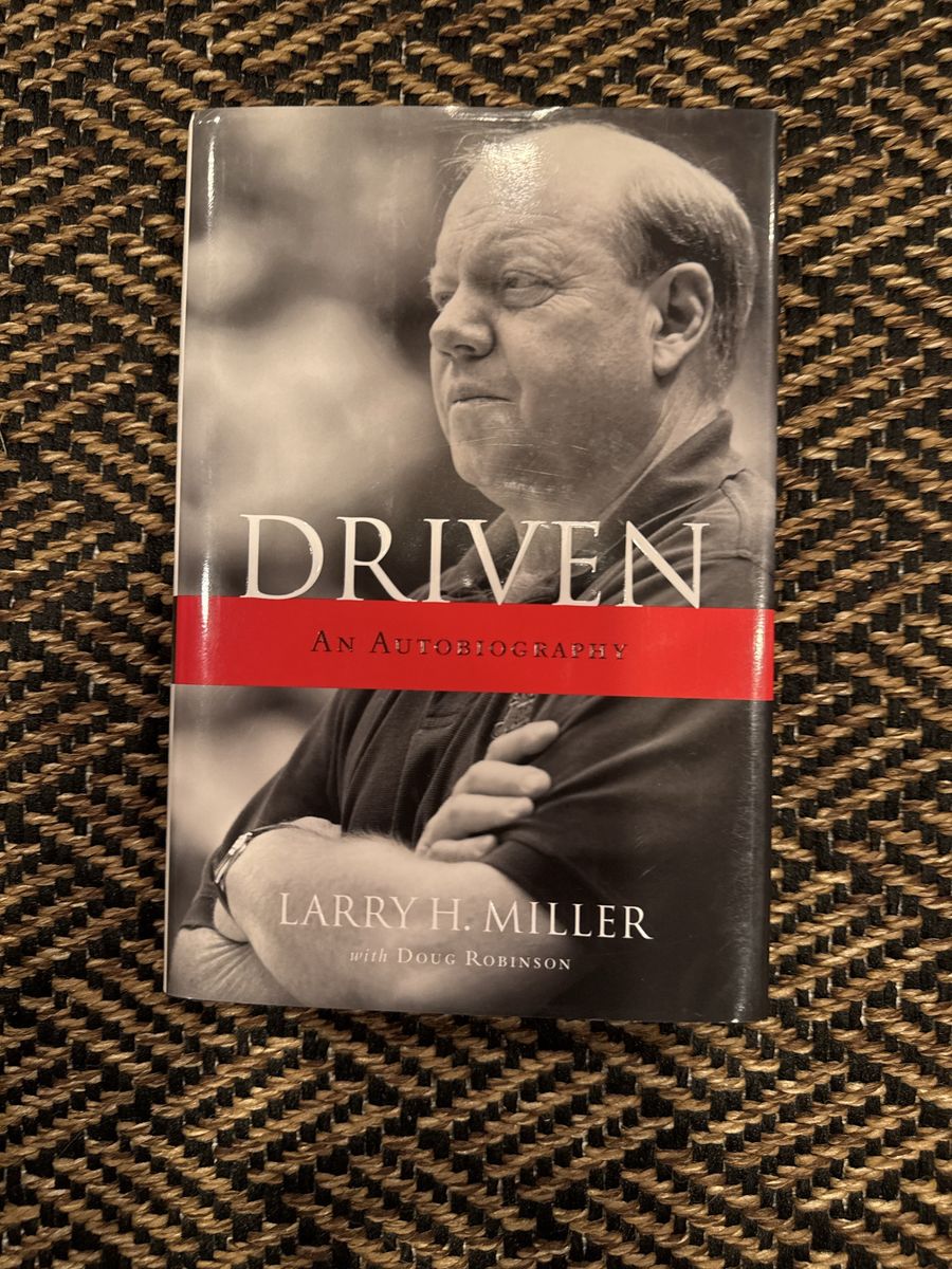 Driven: An Autobiography by Larry H. Miller with Doug Robinson Hardcover Book