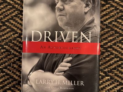 Driven: An Autobiography by Larry H. Miller with Doug Robinson Hardcover Book