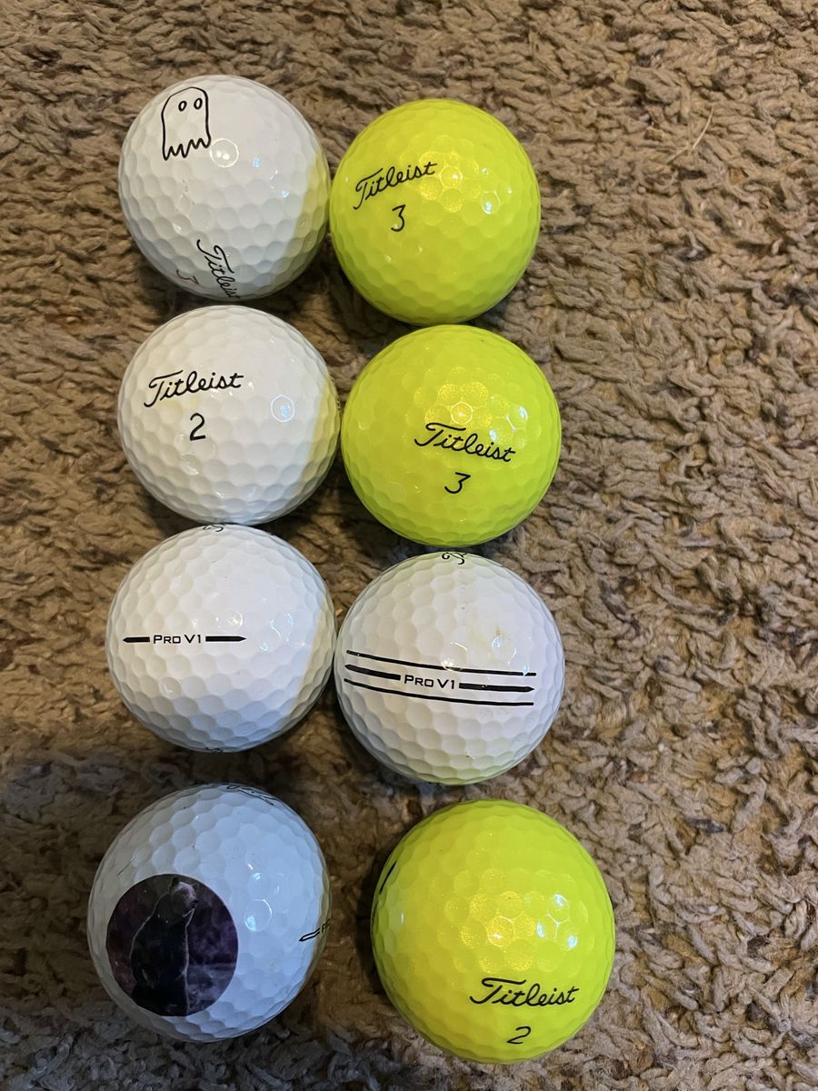Used titleist pro v1 golf balls
