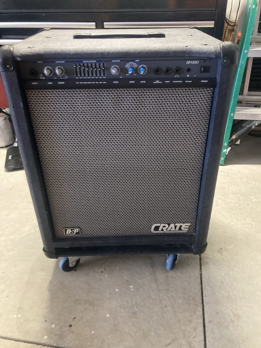 Crate BFX100 Bass amp 15” speaker