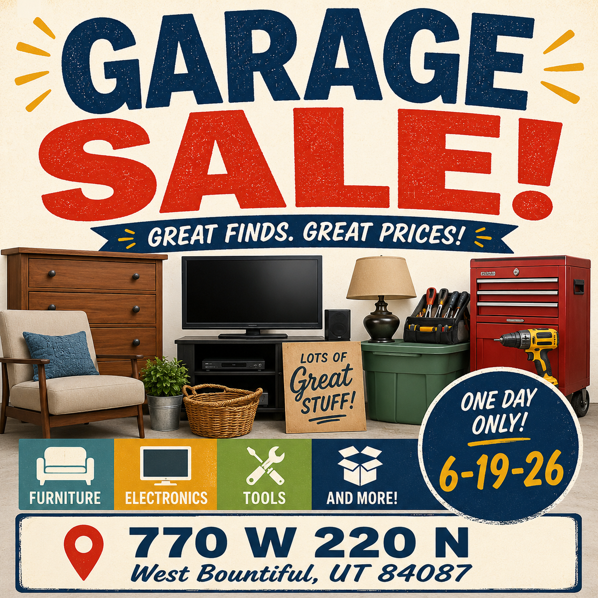 Yard Sale 6/19