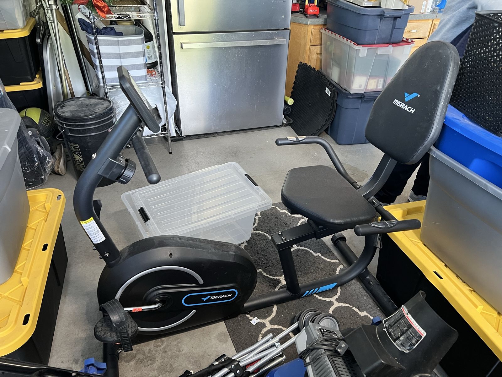 Merach recumbent exercise bike
