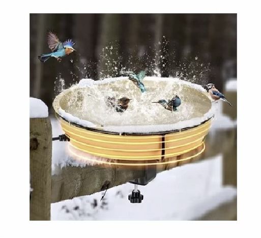 Heated Bird Bath