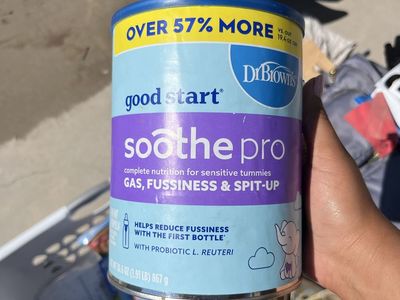 FREE Dr. Brown's Good Start Soothe Pro Infant Formula 30.6 oz & Gerber Baby Food Variety Pack FREE