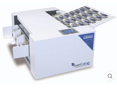 Formax FlashCard XL Business Card Cutter - Automatic Office Document Finishing Machine