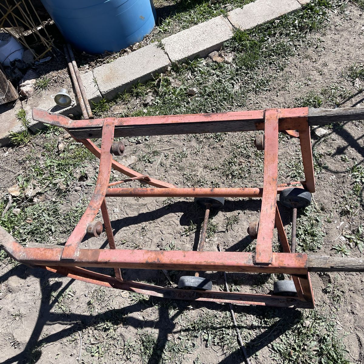 55 Gallon Barrel Drum Dolly