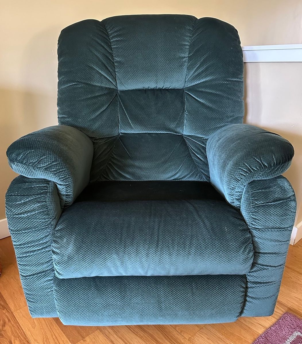 La-Z-Boy Recliner Rocking Chair (Dark Green) $75 OBO