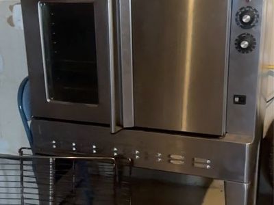 Blodgett Commercial Stainless Steel Convection Oven with Stand and Wire Racks