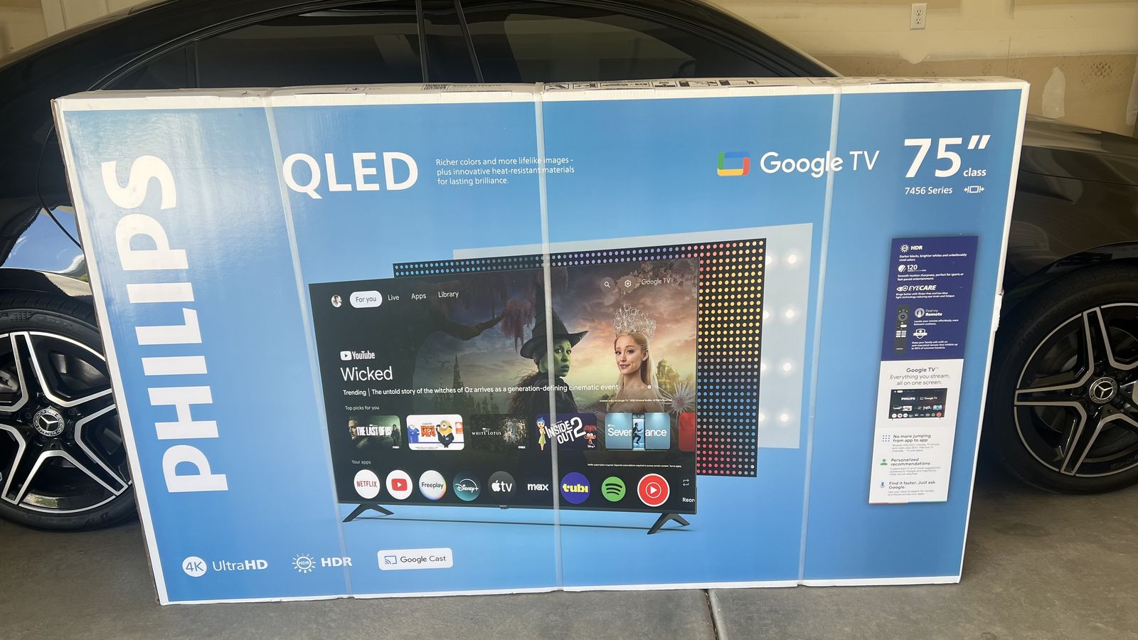 75” Philips QLED 4K UHD